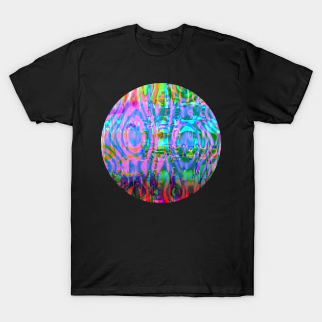 Disc of Rainbow T-Shirt by Zeroeroroo